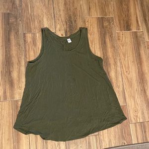 Old navy green tank top